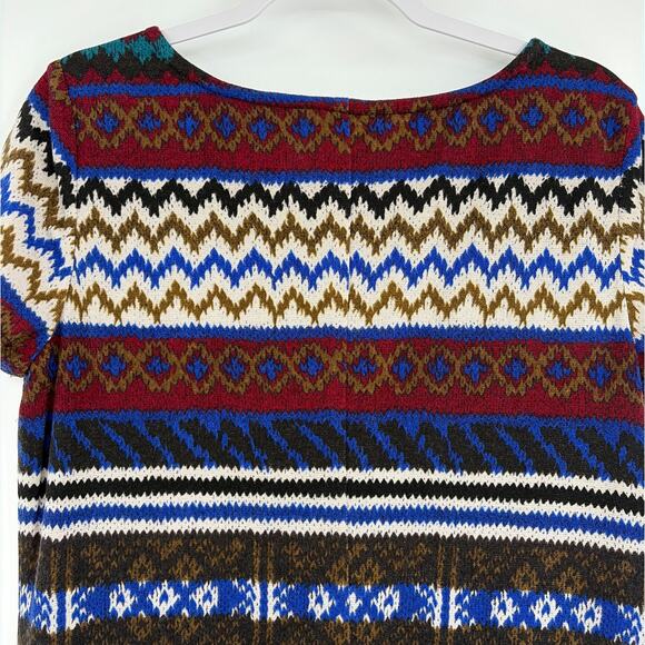 London TImes Drop Waist Dress 14 Indie Folk Dark Academia 90s Pleated Heritage - Picture 6 of 9